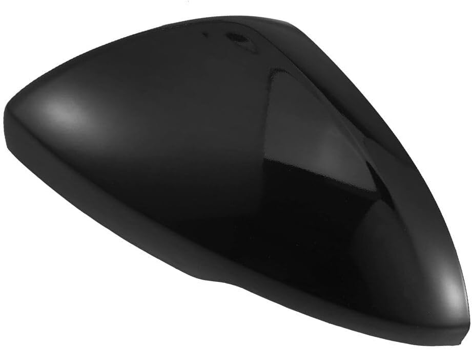 Car Side View Mirror Cover Trim Side Mirror Cap Replacement for Chevrolet Cruze 2017 2018 2019 (Black, Left (Driver) Side)