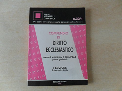  Compendio di diritto ecclesiastico