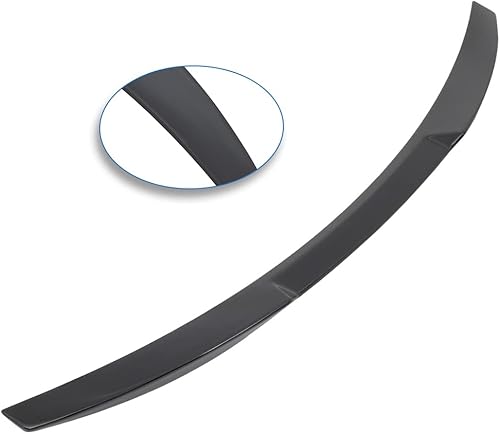 Miniatura 8 de SCITOO Alerón de alerón para Toyota Corolla 2020-2021 negro brillante estilo JDM alerón trasero