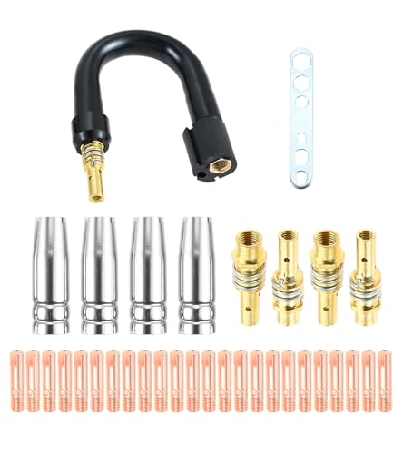 30PCS MB15 15AK MIG Welding Torch Consumables Kit