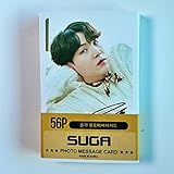 2021 BTS Photocards 56pcs Set New Version (SUGA)