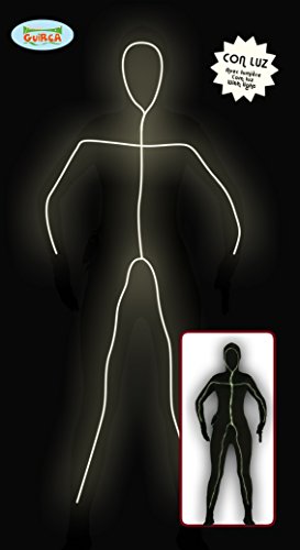 GUIRCA SL... - Luminous Overall Schwarz mit LED-Licht, Farbe Schwarz, Einheitsgröße 84267