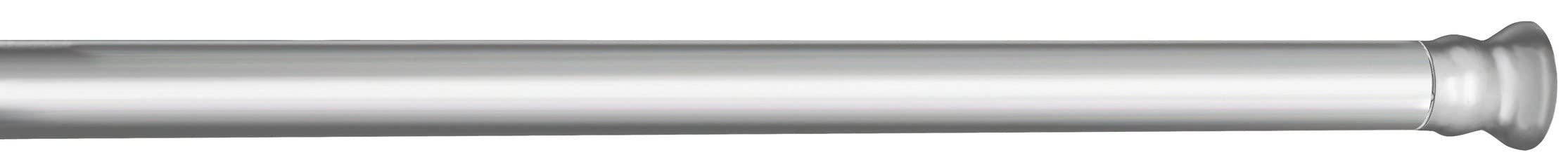 Wenko 19210100 Telescopic shower rod Chrome Ø 2 cm, Metal Aluminium, Chrome
