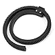 Akozon 92mm Gear Belt Gürtel Ring, Lens Follow Focus Ring Zoom Gear Ring Objektiv Zahnkranz Flexibler Zahnriemenring Einstellbarer Follow Focus Len Gear Ring Gürtel für DSLR Kamera Camcorder