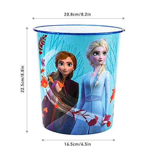 Frozen Papierkorb Kinder Papierkorb Mülleimer Kunststoff Abfalleimer