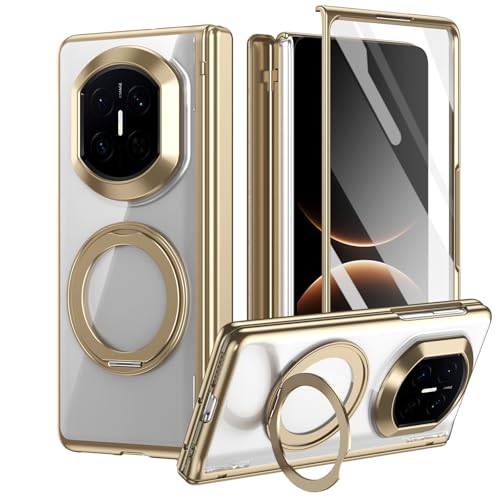Coque Huawei Mate X7 antichoc à béquille transparente et film écran intégré