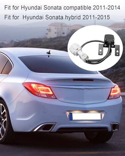 Image of Rear View Backup Camera Fit for Hyundai Sonata 2011-2014 Hyundai Sonata Hybrid 2011-2015, Waterproof Vehicle Rearview Camera Replace 95760-3S100 95760-3S101 95760-3S102 A52-74-0028 V52-74-0028