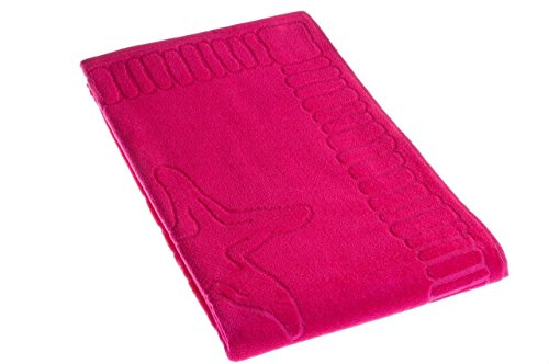 JMA strandhanddoek, strandlaken SEAFOOD extra groot, 100x200cm, in 6 kleuren