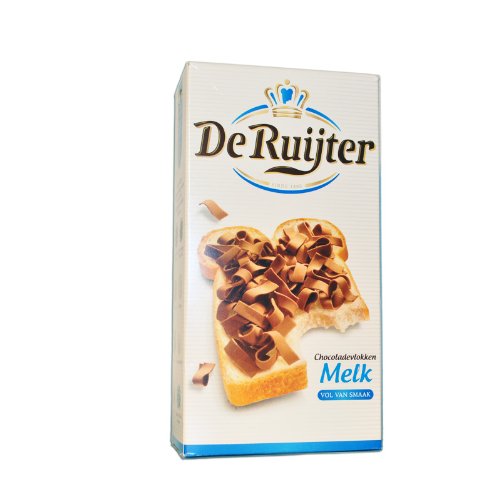 14 copos de chocolate De Ruijter - Copos de chocolate con leche de 300 g