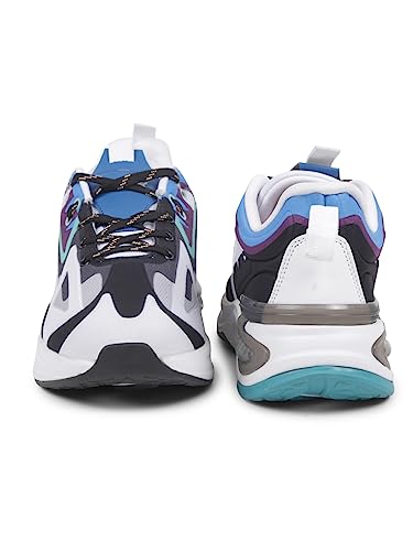 Image of Liberty Leap7X Hanover-1 Men Sports Lacing Shoes with Lycra Upper | EVA Sole | Comfortable & Lightweight | Quick-Wear Elastic Laces | Padded Foam Insole | Running, Gym & Outdoor Activity