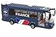 Megableu - Bus der französischen Mannschaft FFF zum Zusammenbauen – 319 Bausteine – offizielles FFF-Modell – Fußball-Bauspiel für Kinder & Erwachsene – Geschenkidee für Fans & Unterstützer, blau