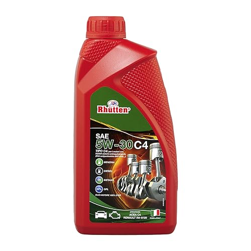 Rhütten, Olio Motore 5W-30 C4, Ideale per la