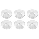 Material: Glas mit dekorativen Blattmuster