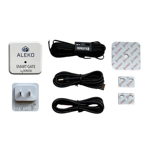 Ouvre-porte de garage connecté ALEKO avec contrôle smartphone Android iOS