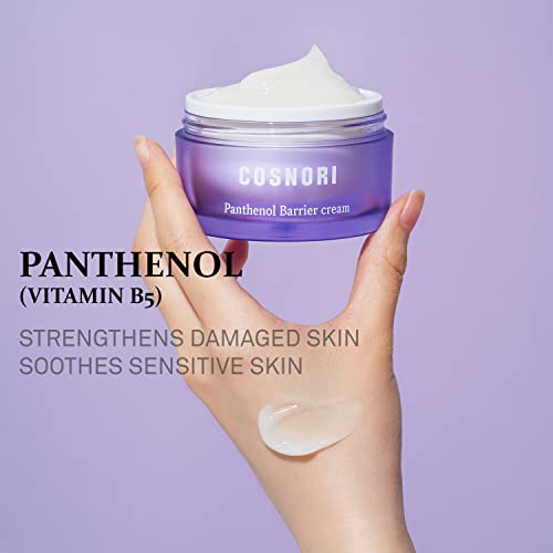 Cosnori Panthenol Barrier Cream - Strengthening Skin Barrier Face Moisturizer - With Panthenol And Kakadu Plum Extract – Calming And Hydrating For Damaged Skin – Irritation Free Formula, 1.69 Oz. #TOP2