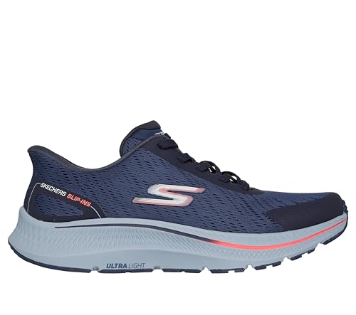 Skechers Men's Hands Free Slip-Ins: GOrun Consistent 2.0 - Worldview Sneaker, Navy, US 9.5