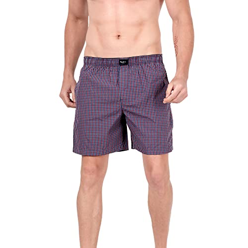Image of Pepe Jeans Men's Cotton Classic Relaxed Checkered Boxer Shorts