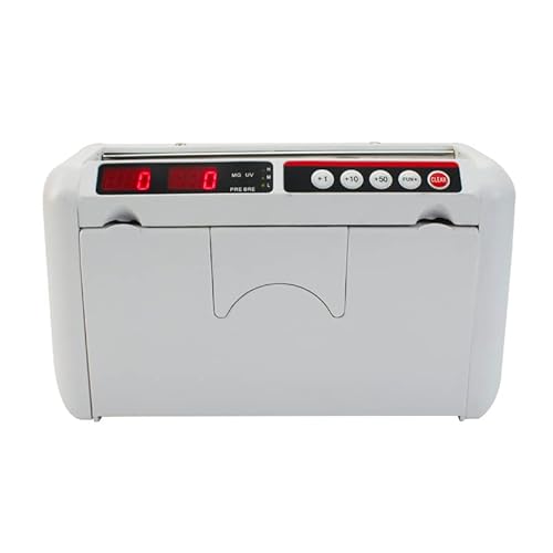 Portable Rechargeable Money Counter Machine, Bill Cash Counter 800Pcs/Min For Multi-Currency Or Tickets #TOP4