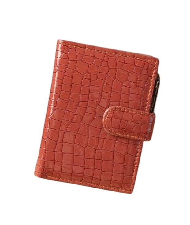 Women Wallet Small Ladies Purse with Zip for Girls with Multiple Card Slots (Dark Pink)-image-12