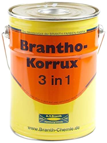 Brantho Korrux 3 in 1 5 Liter 9005 Schwarz (19 00 EUR
