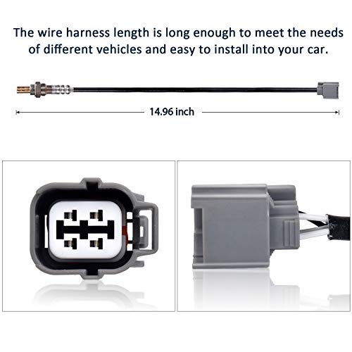 image for Nifeida 234-4125 Oxygen O2 Sensor 2 Downstream Compatible with Honda C