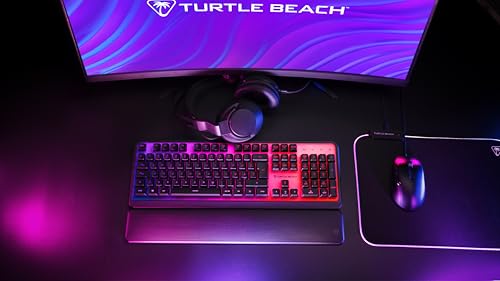 Magma - Tastiera da gioco RGB con tasti a membrana, tecnologia avanzata anti-ghosting, tecnologia Easy-Shift, illuminazione RGB, poggia-polso rimovibile - Tastiera gaming - Immagine 1