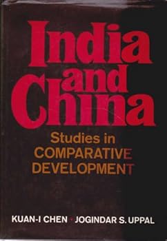Hardcover Comparative Development of India and China Book