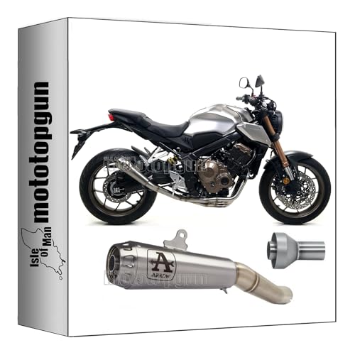 Echappement Arrow Pro-Race titanium complet 71217PR avec raccord 11012DB pour Honda CB 650 R