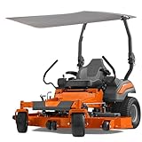 Bonbo Riding Mower Sun Shade Sun Canopy Fits for Husqvarna Zero Turn Mowers and Lawn Tractors with ROPS Bars