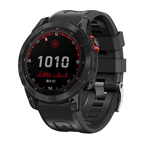 Bracelet 26mm Quickfit Garmin noir montre CZKE