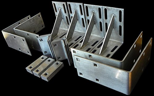 Dock Hardware - Stainless Dock in a Box - with Galvanized Bolts - Stainless 1/4