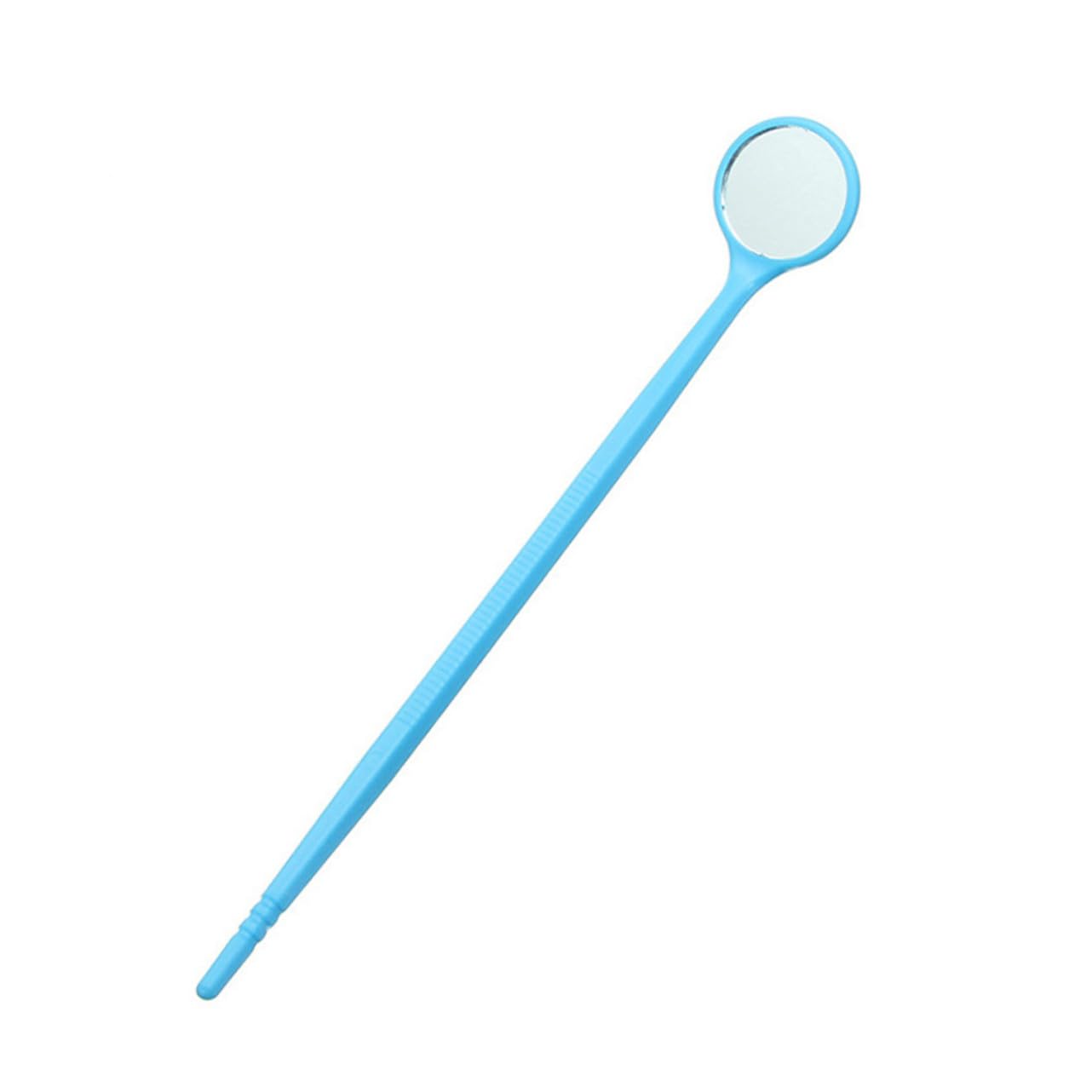 Specchietto Orale Visivo Monouso 100 Pezzi in Plastica Blu | Uso Domestico, Confezione da 100pezzi/pack, Retrae le Guance e Facilita la Visualizzazione dei Denti