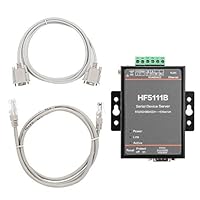 Omabeta Serieller Ethernet-Server, 3-in-1 RS232/RS485/RS422 HF-5111B Serieller Netzwerkserver für TCP/für IP/für Telnet/für Modbus TCP-Protokoll