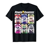 20HBPR00043A-001 Power Rangers Holding Helmets T-Shirt