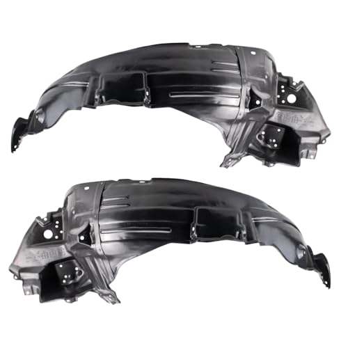 Image of TRQ Inner Fender Liner Set Compatible with 2003-2005 Lexus IS300 LX1250108 LX1251108