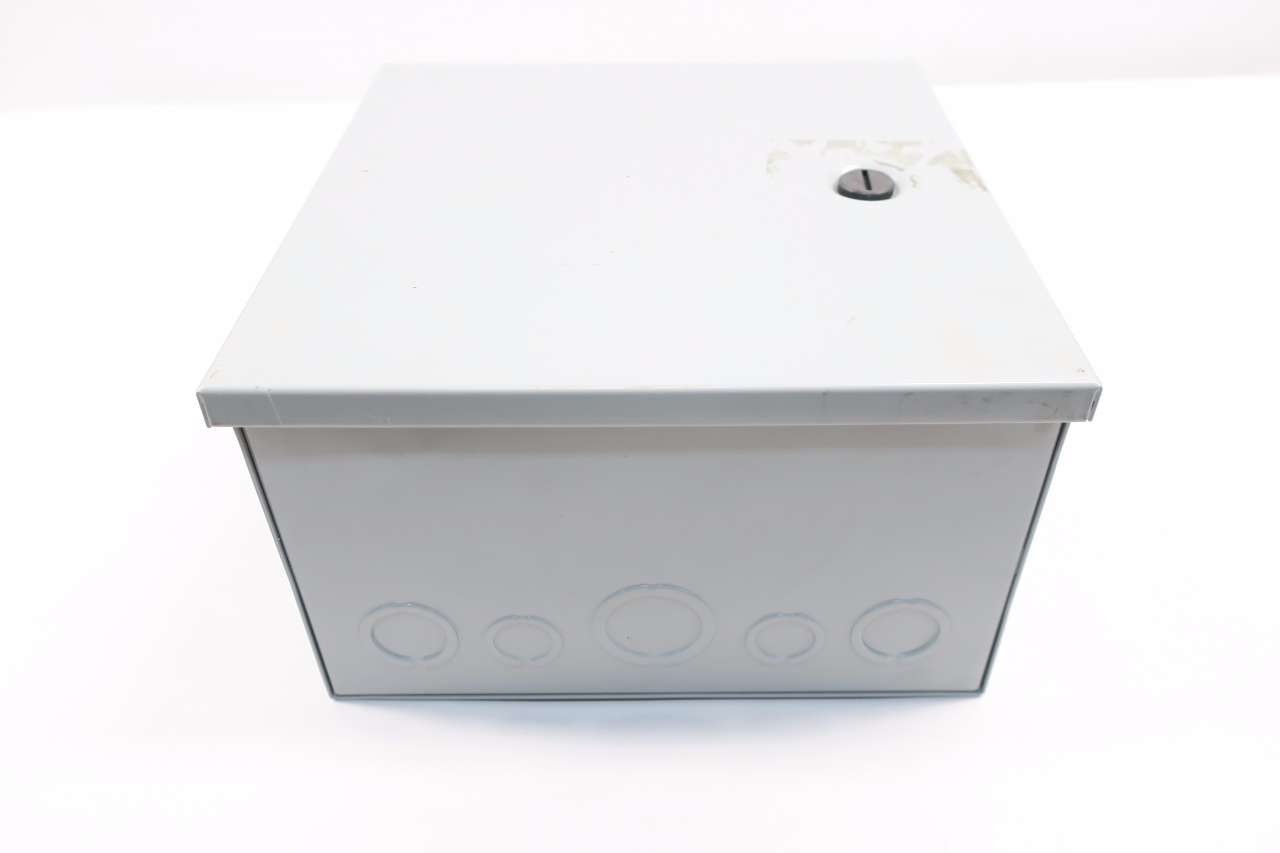 NEW HOFFMAN AHE10X10X6 STEEL ELECTRICAL ENCLOSURE 10X10X6IN D562075