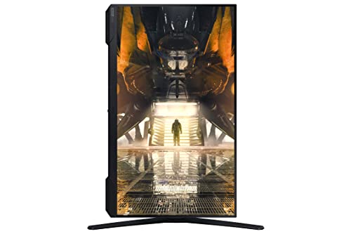 Gaming Odyssey G5 (S32AG504), Flat, 32'', 2560x1440 (QHD), HDR10, IPS, 165 Hz, 1 ms, FreeSync Premium, G-Sync, HDMI, Display Port, Ingresso Audio, HAS, Pivot, Flicker Free - Monitor - Immagine 4