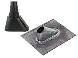 Gummimanschette für Mastdurchmesser 38 bis 60 mm