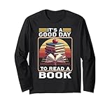 Photo Gallery funny book lover gift good day to read a book womens reading maglia a manica Photo Gallery funny book lover gift good day to read a book womens reading maglia a manica