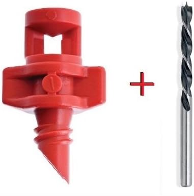 MICRO SPRAYERS 360 Degree Replacement Mister for DIY Cloner & Clone Machines (Red, 50)