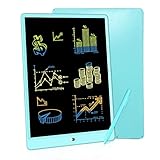 lcd writing tablet with save function ✍AMBIENTALMENTE ECONÓMICO: Rápido y conveniente, reciclado y reduciendo el desperdicio de papel. El bloc de notas electrónico puede escribir unas 300.000 veces con un botón de autorización. Un bloc de dibujo no solo puede proteger el medio ambiente sino que también le ayuda a ahorrar dinero en papel. La tableta está incorporada en una batería de botón sellada segura Cr2032 (reemplazable)