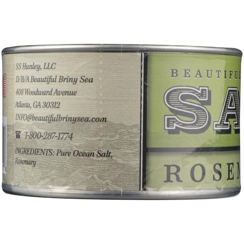 BEAUTIFUL BRINY SEA Sal Marina con Romero, 4 oz miniatura 5