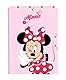 Minnie Mouse NAIVE - Mappe mit 3 Klappen, ideal für Kinder verschiedener Altersgruppen, bequem und vielseitig, Qualität und Widerstandsfähigkeit, 26 x 36,5 cm, hellrosa, M, Casual