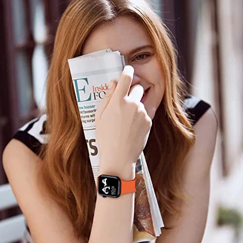 Image of MINX Smart Watch Strap Compatible for Apple Watch Band 38mm / 40mm / 41mm / 42mm / 44mm / 45mm / 49mm Series 8 /7 / 6 /5 / 4 /3 / 2 /1 SE Soft Silicone (Combo Packs)