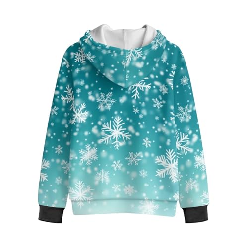 Upetstory Kids Zip Up Hoodies for Boys Girls Hooded Sweatshirt Size 6-16 Years2