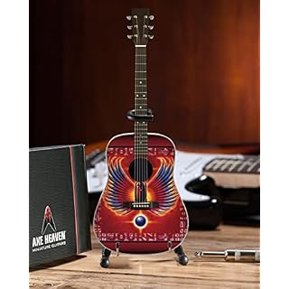 Axe Heaven JA-850 Journey Tribute Acoustic Mini Guitar - Les Beatles, Paul McCartney, John Lennon, RIngo Starr, George Harrison