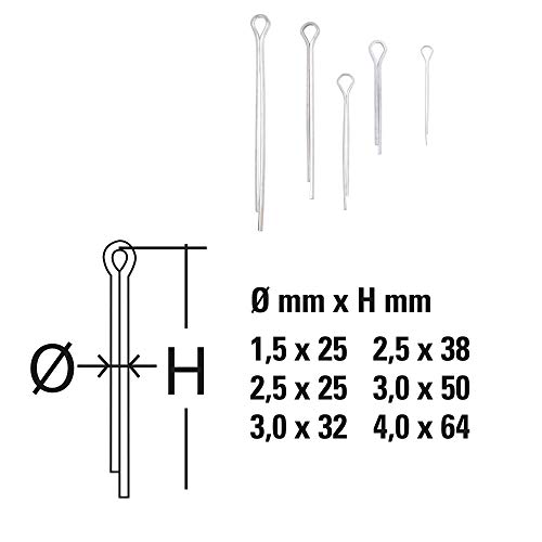 RIBIMEX PRGOU555FEN Set Copiglie, 555 Pezzi