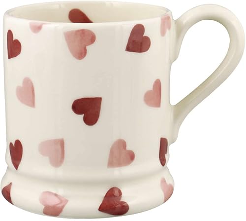 Emma Bridgewater Pink Hearts - Taza (1/2 pinta)