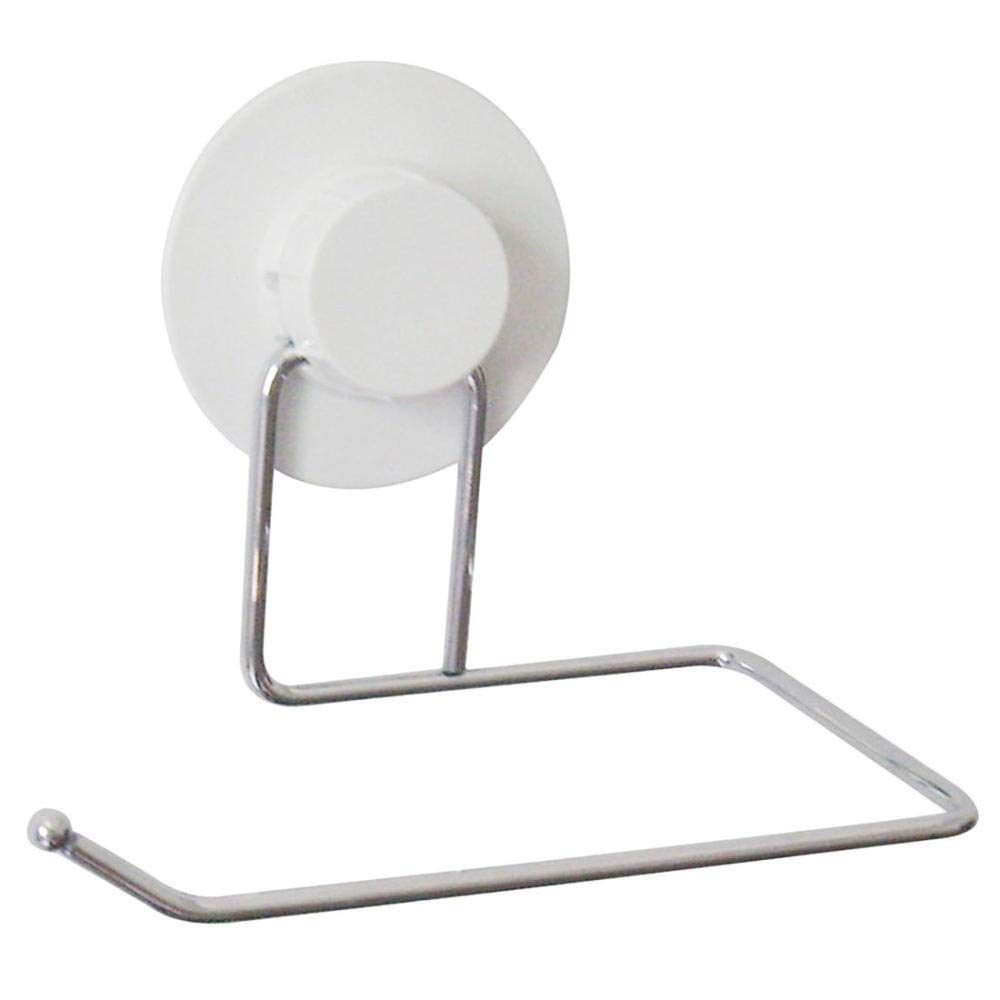 Porta carta igienica a ventosa, Dispenser di carta igienica a parete, Accessori da bagno salvaspazio, Portasciugamani di carta facile da installare, Gancio da bagno nizer