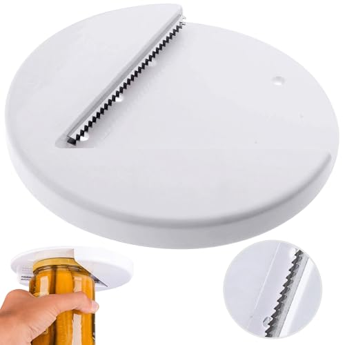 Jar opener gripper- Under-Cabinet Jar Opener – Convenient, Easy-to-Use Twist Opener for Hard-to-Open Jars, Effortless Opening for Seniors